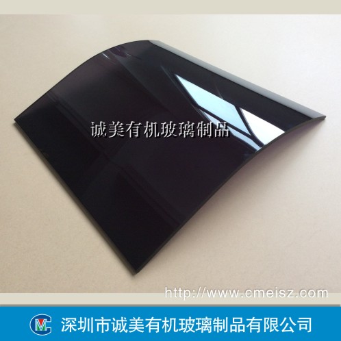 茶色亞克力弧形設備蓋